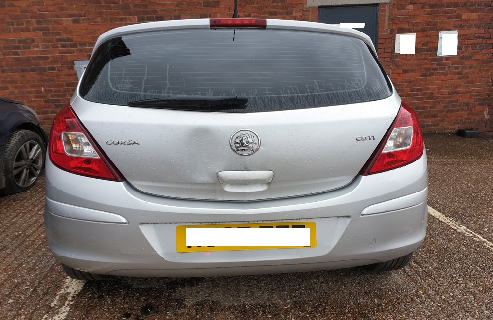 Vauxhall Corsa Club AC CDTI Bumper rear